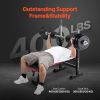 Weight Bench, Adjustable Weight Bench for Full Body Workout, 400lbs Exercise Sit up Bench for Home Gym Strength Training