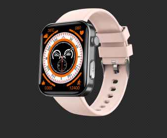 2025 Smart Watch Health Tracker 2.1in Fitness Tracker (Option: pink)