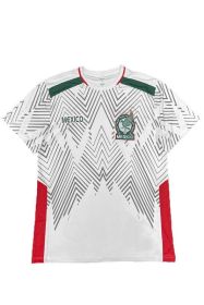 UNISEX MEXICO TEAM WORLD SOCCER JERSEYS TOP (Color: White, size: M)
