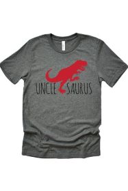Uncle Saurus Tee (Color: Olive, size: XL)