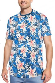 Allover Print Short Sleeve Tshirt (Color: AP08, size: S)
