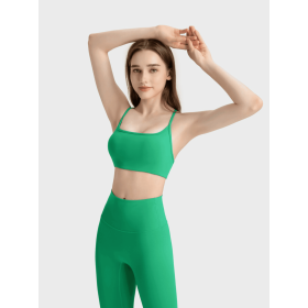 JupiterGear Crisscross Cami (Color: Green, size: 12)